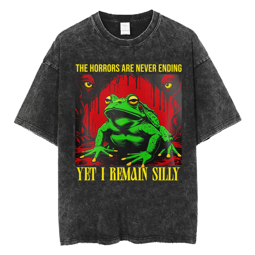I Have Made It Awkward I Will Be Taking My Leave Meme T Shirt Japan Spider Crab Funny T-shirt Unisex Fashion Vintage Washed Tees