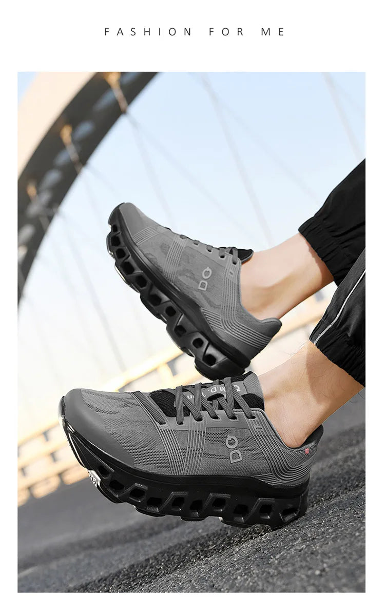 Sports Running Shoes Men Breathable Lightweight Sneakers Comfortable Athletic Nonskid Leisure Outdoor Sneakers for Men