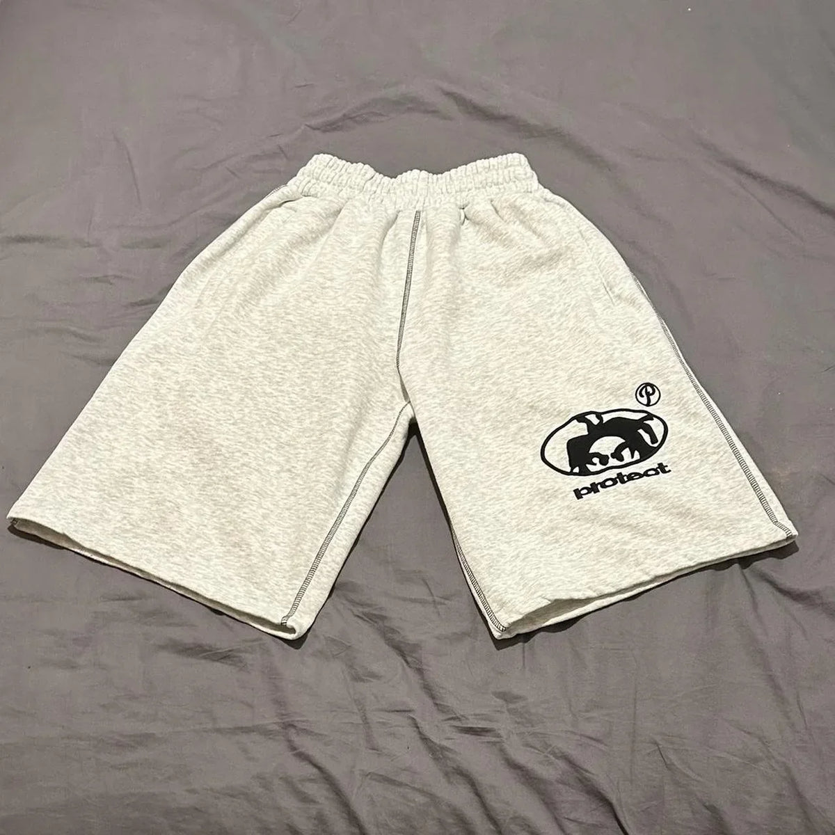 Men Casual Shorts Japanese Korean Sweatpants Breathable and Comfortable Y2k Suitable for Spring and Summer Vintage Street Fit