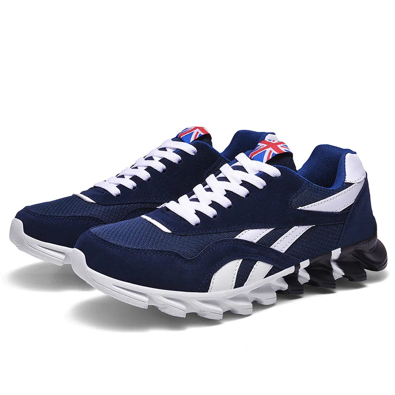 Men's and women's running shoes breathable casual sneakers anti-slip vibration comfortable walking shoes 36-48