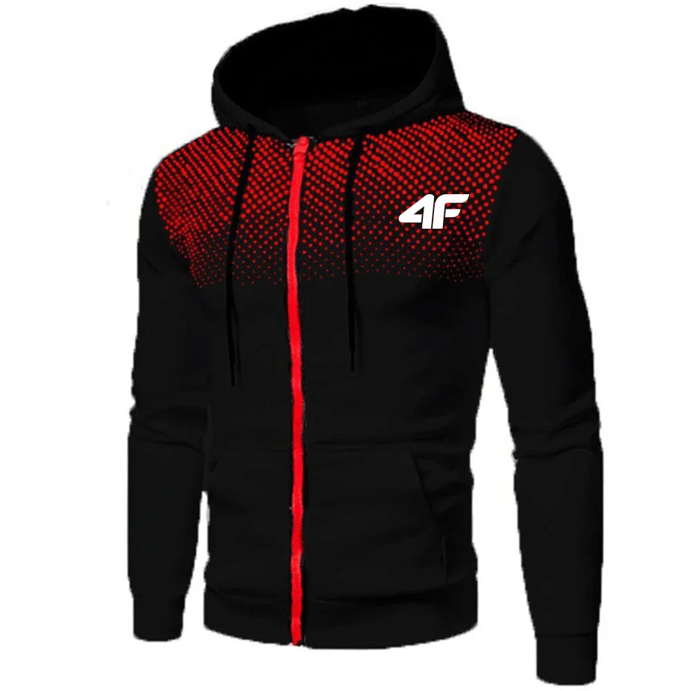 Men's Tracksuit Hooded Casual Hot Sale Single Piece Zipper Sweatshirt And Daily Single Sweatpants Comfort Outdoor Jogging Sports