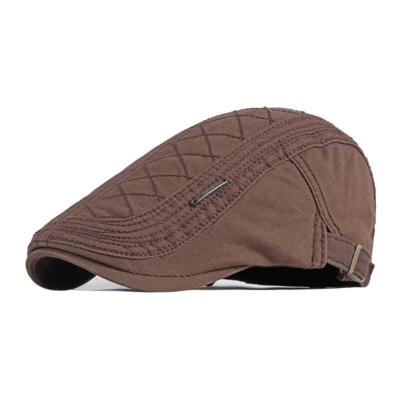 Men Women Beret Spring Autumn Cotton Flat Cap Ivy Gatsby Newsboy Hat Fashion Adjustable Vintage Cabbie Hats