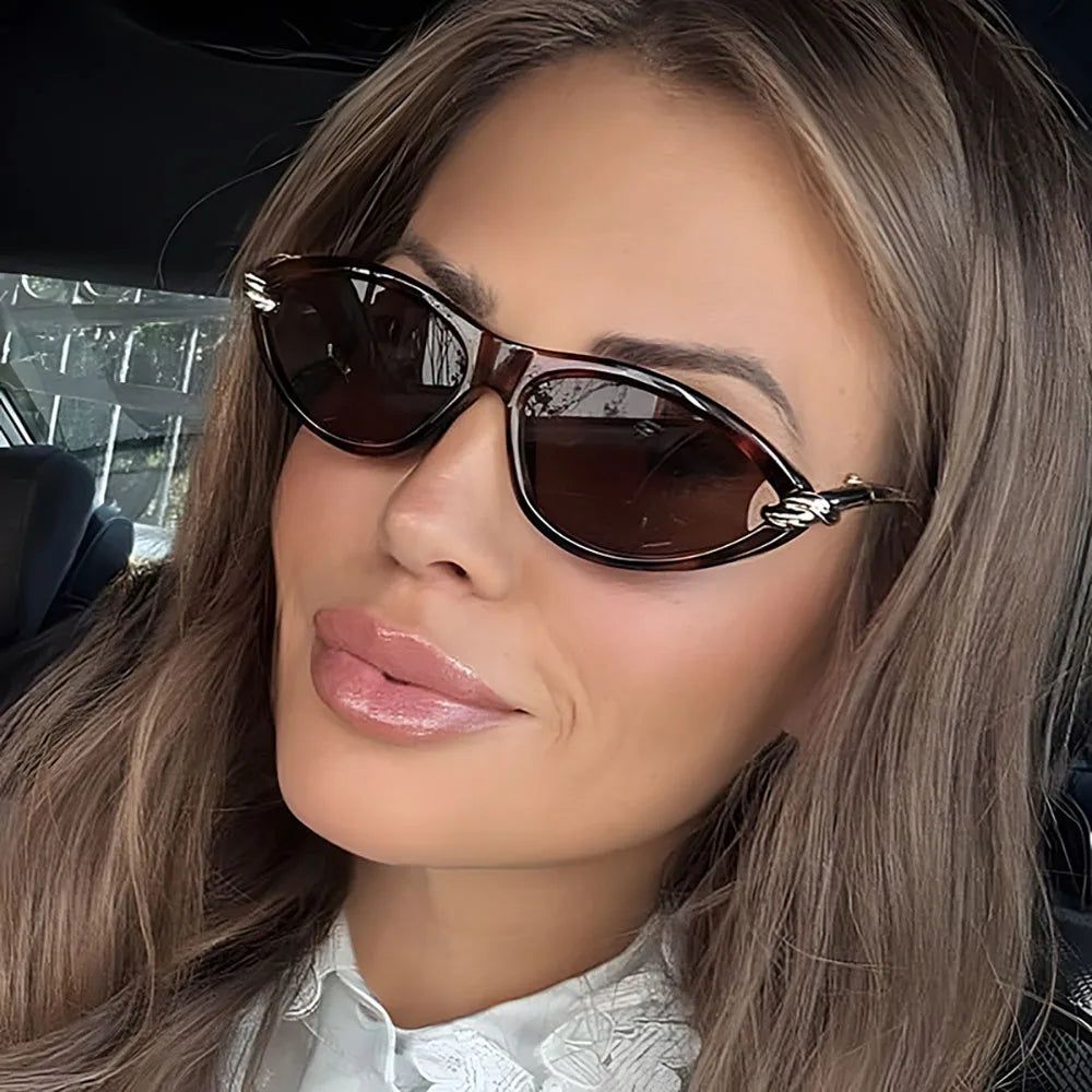Cat Eye Sunglasses Women 2026 Designer Fashion Glasses Vintage Sunscreen Dropshipping Lentes De Sol Mujer Lunette Soleil Femme