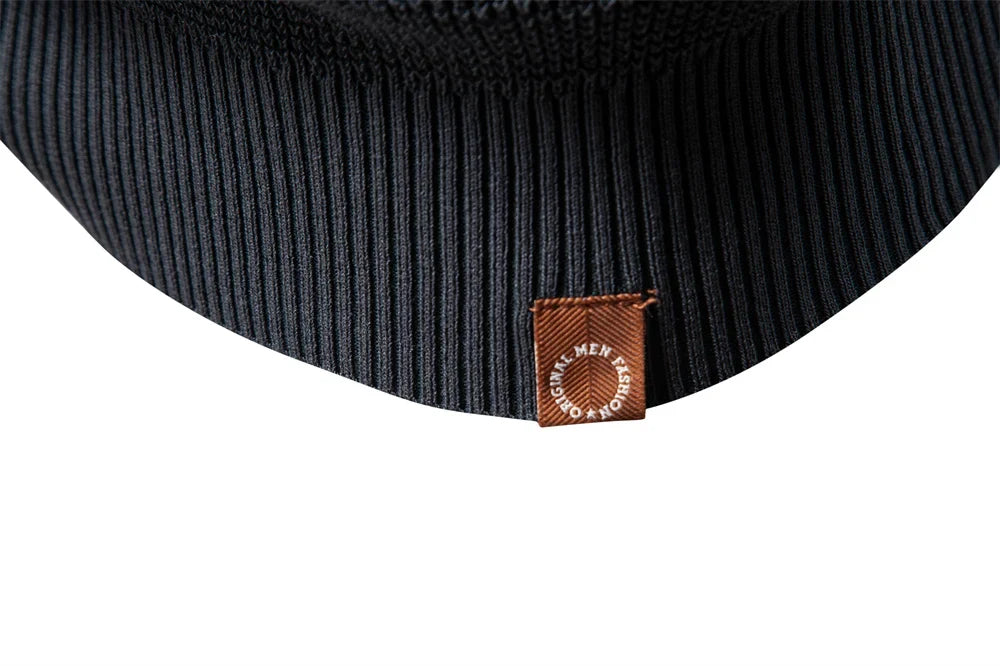 Raglan Sleeve Polo Shirt Men Henley Collar Solid Color Long Sleeve Heavyweight Cotton Business Casual Autumn Winter