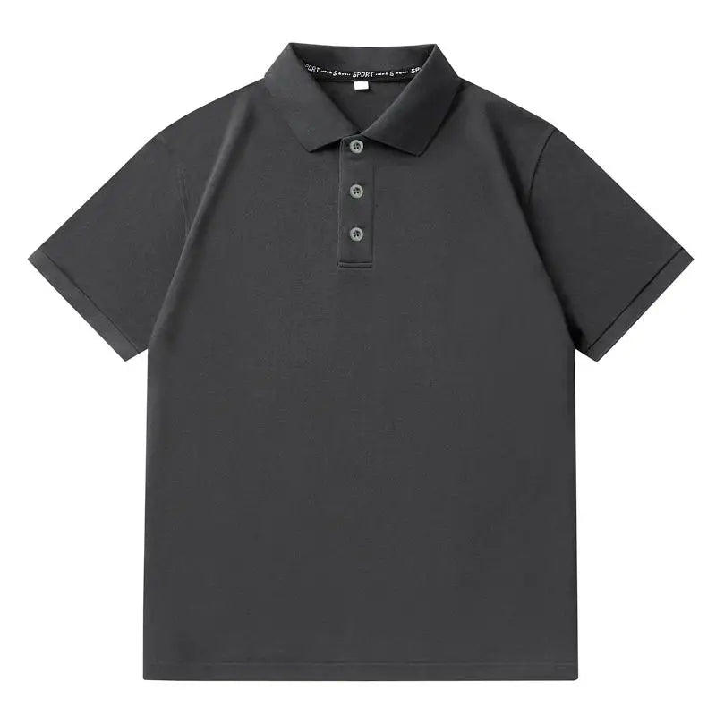 Polo Shirts Men Plus Size 1XL-7XL 110-175kg Short Sleeve T Shirt Loose Polos Oversized Tops Big Size Men Clothing 티셔츠 남성 T シャツ