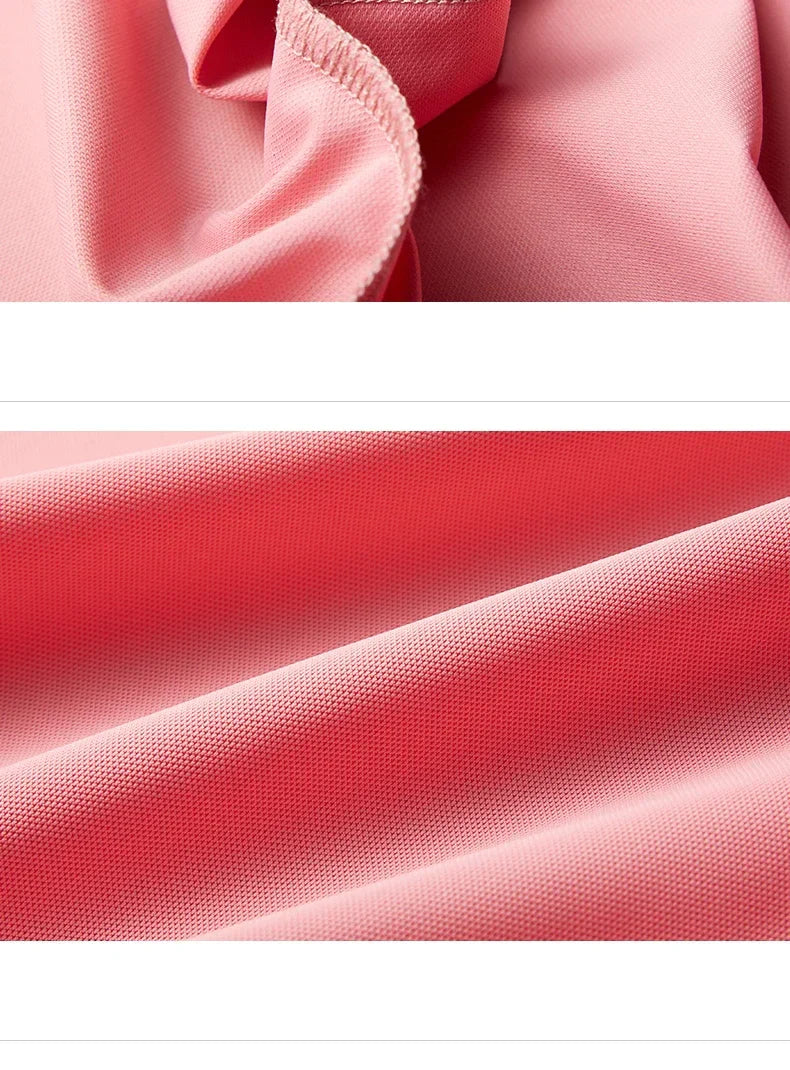 10 Color Men's Thin Polo Shirt Summer New Ice Silk Popular Business Casual Breathable Lapel Polo Shirt for Man Brand Clothing