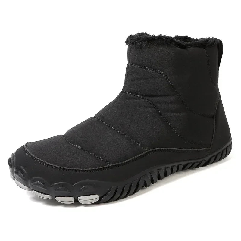 Cotton Boots Men/women Large Size 47 Waterproof Snow Boots Winter Warm  Comfort Zipper Anti Cold Non-slip Cotton Boots