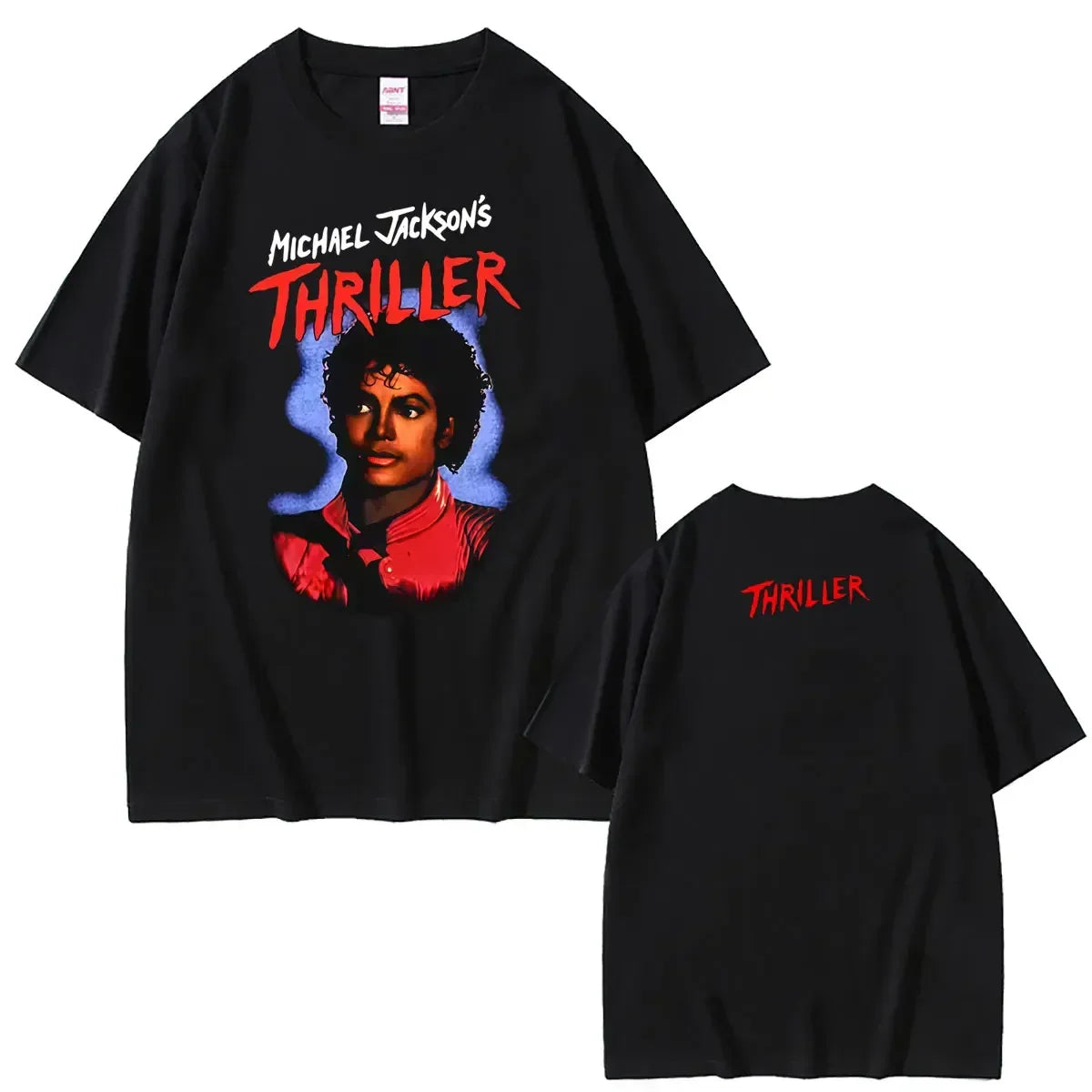 Classic Retro Michael Jackson King of Pop T-shirt Men Women Vintage Gothic Rock T-shirts Men's Hip Hop Punk Oversized T Shirts
